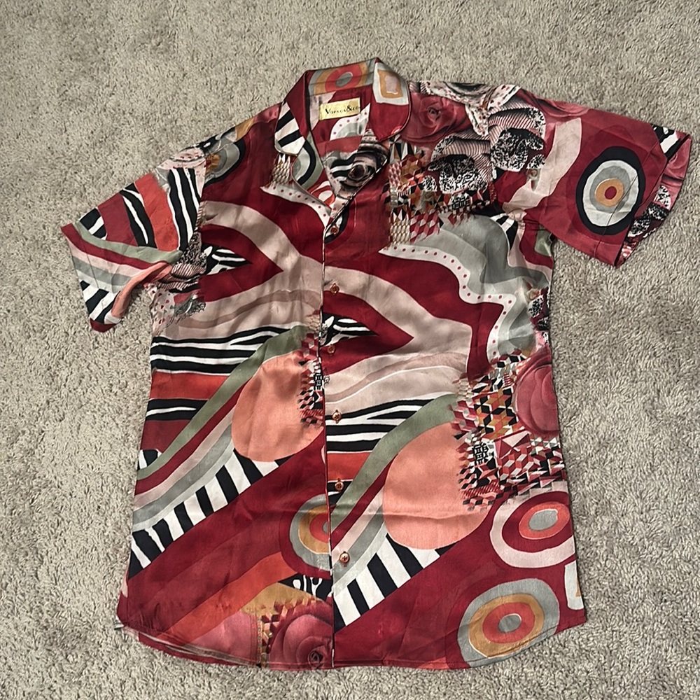 Rare Vintage Vapsos&co. Button Down